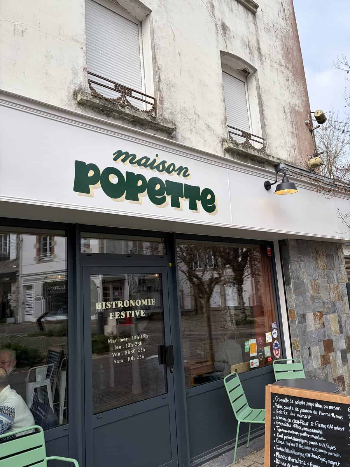 Maison POPETTE, une bonne table à Ploërmel