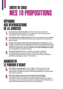 Sortie de crise: Raphaël GLUCKSMANN fait 10 propositions concrètes.